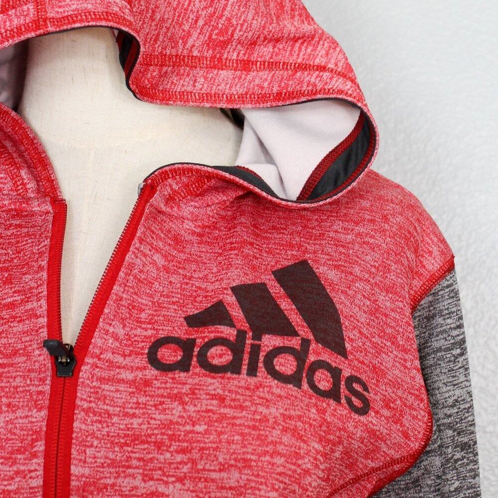 Adidas Performance Team Issue Full Zip Hoodie Siz… - image 3